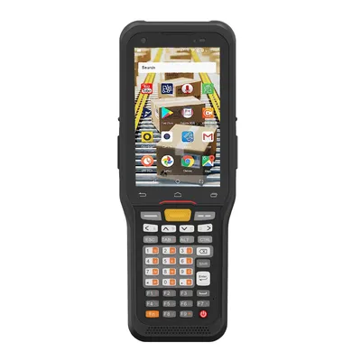 Các phím Máy quét Mã vạch Android 4 inch màn hình cảm ứng cầm tay PDA người Thu Thập Dữ liệu