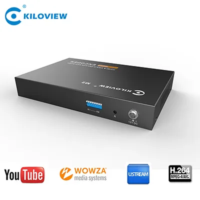 Codificatore collegato di HDMI ai protocolli effluenti in tensione di Srt Rtmp Rtsp Rtp Onvif Hls di sostegno del hardware del codificatore del IP H. 264