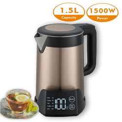 Advanced Boiling Water Kettle with Keep Warm Function and Digital Control