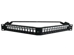 Horizontaler 1u 19"-Rack-Kabelmanager