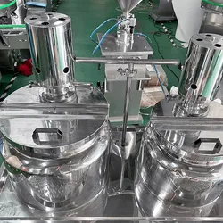 Línea de producción de fabricación de jabón, mezcla de pasta de dientes, máquina mezcladora de emulsión homogeneizadora al vacío para ungüentos