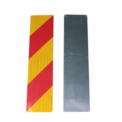 Zware Voertuig Achter Reflecterende Markering Plaat Bord
