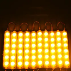 Módulo LED de Emissão Lateral AC110/220V 2W 6PCS Módulo de Injeção de LED Super Brilhante para Grande Caixa de Luz