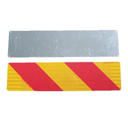 Zware Voertuig Achter Reflecterende Markering Plaat Bord