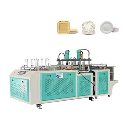 Máquina de Fazer Pratos de Papel Totalmente Automática à Venda / Máquina de Fazer Pratos de Papel Descartáveis / Máquina de Fazer Pratos de Papel