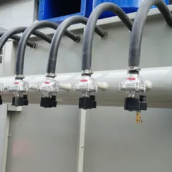 Cabine de Pintura a Pó Automática com Sistema de Recuperação de Pó Filtrado