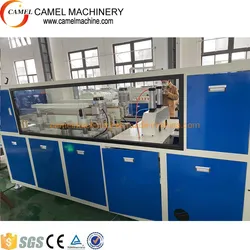 Camel Customized zwei Ausgang PVC Rohr Produktionslinie zwei Hohlraum Extrusionsmaschine für PVC-Rohre