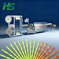 Günstige Hochgeschwindigkeits-Pap straw-Herstellungsmaschine Automatisches Papiertrinkhalm-Produktionssystem