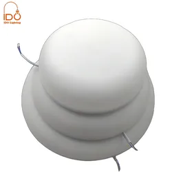 Yuvarlak Çerçevesiz LED Tavan Paneli Işığı, SMD Arka Aydınlatmalı Değiştirilebilir Sürücü