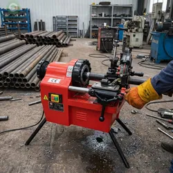 2 Zoll 4 Zoll elektrische Rohrgewindeschneidemaschine Hersteller mit automatischer elektrischer Rohrgewindeschneidemaschine