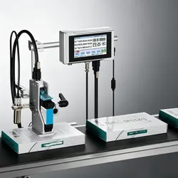 Máquina de Impressão de Data de Validade com Impressora Inkjet Industrial de Velocidade Ajustável de Baixa Manutenção