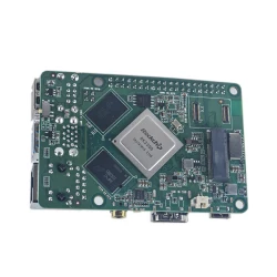 Rock Pi 4b V1.4 Rockchip Rk3399 Arm Cortex Sechs Kern SBC/Einplatinencomputer Kompatibel mit offiziellem Raspberry Pi Display