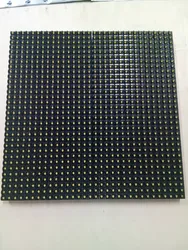 Módulo LED de Texto Amarelo Rolante à Prova d'Água para Exterior P10 DIP