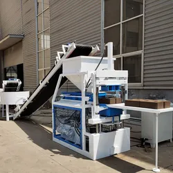 Automatische Interlocking stabilisierte Bodenblockziegelpressmaschine
