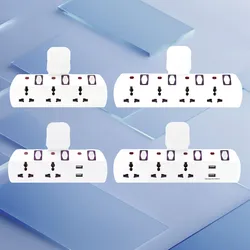 محول مقبس USB متعدد عالمي 3 على شكل حرف T