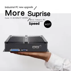 Computador Mini Industrial Hystou de Desempenho Versátil Core I7 Desktop Mini PC Sem Ventoinha