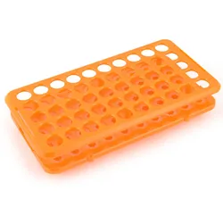 Giá đỡ ống nghiệm nhựa đa chức năng màu cam dùng trong phòng thí nghiệm 50
