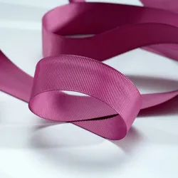 Großhandels einfarbiges Grosgrainband dekoratives Polyesterband