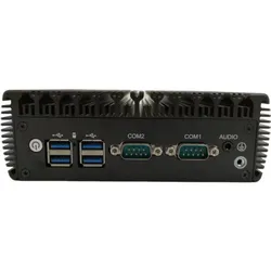Lüfterloses Embedded Barebone-System Intel Quad-Core J4125 Mini-PC, Mini-Computer