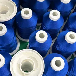 Mehrfarbiger umweltfreundlicher Stickmaschinenfaden mit Federkern 5000m