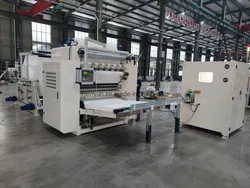 Linha de Produção de Máquina de Fazer Papel Toalha Facial de Embalagem Macia Automática
