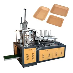 Automatische Einweg-Papier-Lunchbox-Herstellungsmaschine