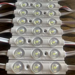 3 LED 5730 SMD 12V 1.5W Modul LED Injeksi untuk Pencahayaan Kotak Iklan