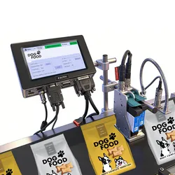 Faith Online-Tintenstrahldrucker für Kartonpapierbox-Etiketten, Barcodes, QR-Codes und den variablen Datendruck