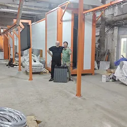 Toz Boyama Makinesi Sprey Boya Kaplama Boyama Hattı Sistemi
