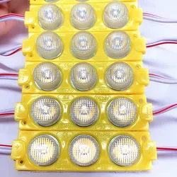 12V 3W Seite 15*45 Grad Beleuchtung LED Modul Kante 3LEDs IP65 Lichtmodul