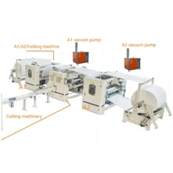 Handtuchpapier Umformmaschine neu gestaltete Papiertuchverarbeitungsmaschine