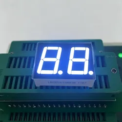 0.56 Zoll 2 Digit Weiß LED Anzeige Segmentmodul für Steuerpanels