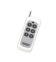 Telecomando wireless intelligente a sei pulsanti con frequenza radio