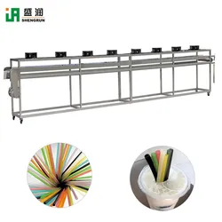 Biologisch abbaubare Strohmachine Extruder Produktionslinie
