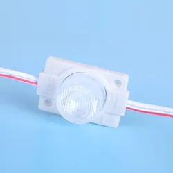 2W Módulo de Injeção de Moldagem LED Fonte de Luz Lateral 10X45 Graus para Caixa de Luz Lateral