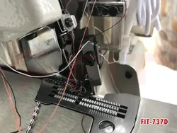 Computer Direktantrieb Hochgeschwindigkeits Overlock Nähmaschine (FIT-747D)