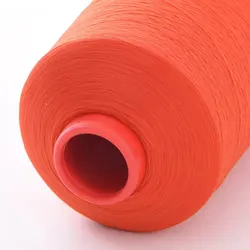 Ohne Verdrillung 150d/1 100% Polyester Nähgarn Polyester Texturiertes Acrylgarn Overlockgarn