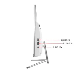 27-Inch 16: 9 Randloser Desktop Computer1920*1080 I3I5I7 Alles-in-Einem Computer
