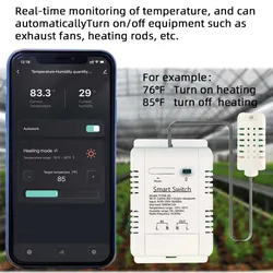 WiFi Smart Temperatur-Feuchtigkeits-Schaltmodul