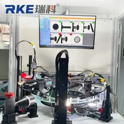 Automatische Sichtprüfmaschine für Aluminium-Nieten mit 360°-KI-Vision