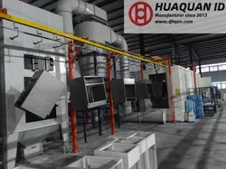 Stahlmöbel Automatische Komplett Schnellfarbwechsel Pulverbeschichtungsanlage System