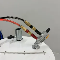 Máquina de Pulverização de Pó Eletrostática de Precisão com Alta Tensão Digital Ajustável