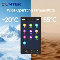 Terminale di riconoscimento facciale a grande schermo Scanner Suntek Sistema di controllo accessi per casa e ufficio