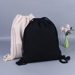 Baumwoll-Rucksack mit Kordelzug und individuellem Logo, mehrere Farben