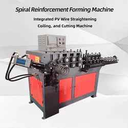 Máquina de Formado de Resortes Máquina de Formado Espiral CNC Máquina de Piloteo de Tornillos Fotovoltaicos Integrada