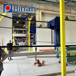 Aluminiumprofil-Sprühvorbehandlung automatisches Pulverbeschichtungsliniensystem