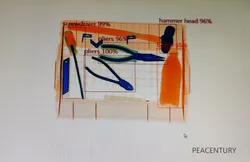 Macchina per raggi X di piccole dimensioni moderna con sistema di riconoscimento immagini assistito da intelligenza artificiale