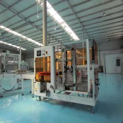 Máquina de Montagem de Caixas de Papelão