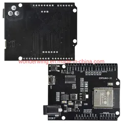 Uno D1 R32 WiFi und Bluetooth Esp32 Entwicklungsboard 4MB Flash-Speicher kompatibel mit Arduino