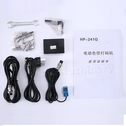 HP-241g Halbautomatischer Desktop-Farbbänder-Kodierer Heißpräge-Drucker Druckmaschine